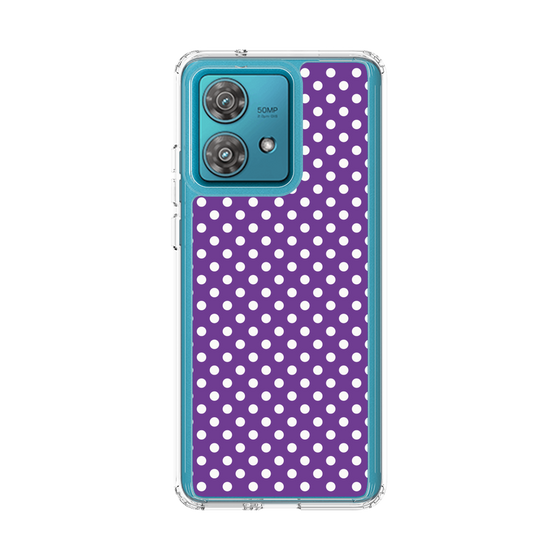 スリムプロテクションケース［ Small Dot - Purple ］