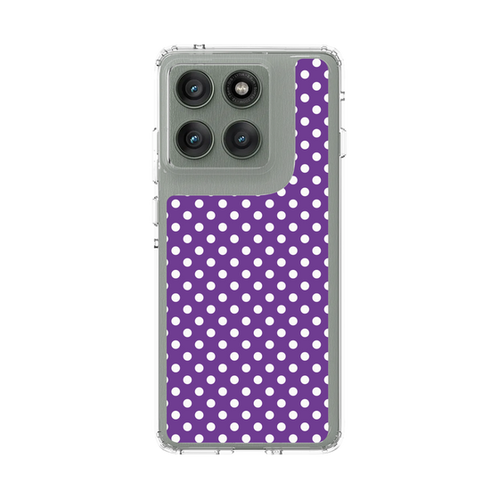 スリムプロテクションケース［ Small Dot - Purple ］