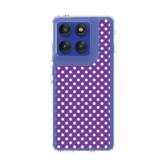 スリムプロテクションケース［ Small Dot - Purple ］