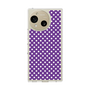 スリムプロテクションケース［ Small Dot - Purple ］