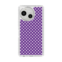 スリムプロテクションケース［ Small Dot - Purple ］