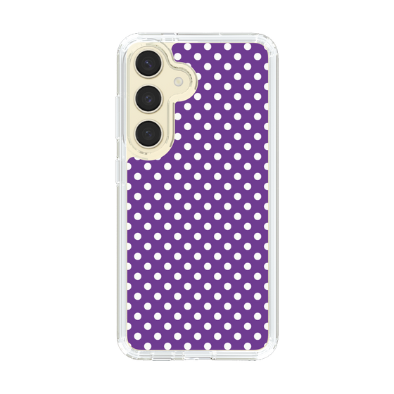 スリムプロテクションケース［ Small Dot - Purple ］