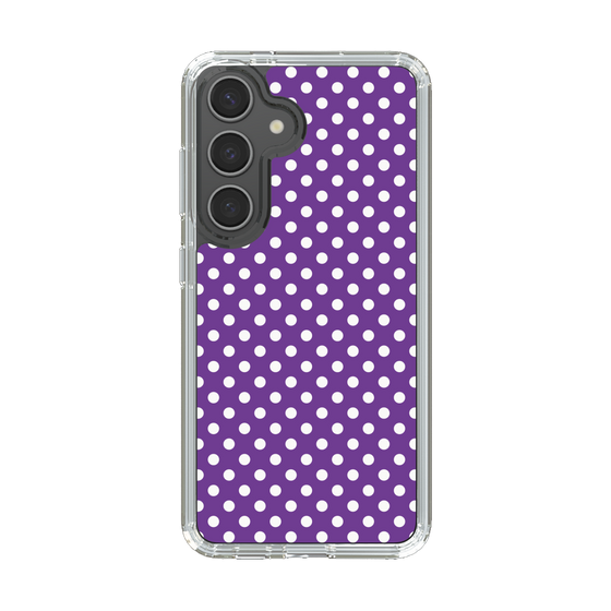 スリムプロテクションケース［ Small Dot - Purple ］