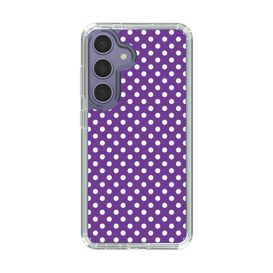 スリムプロテクションケース［ Small Dot - Purple ］