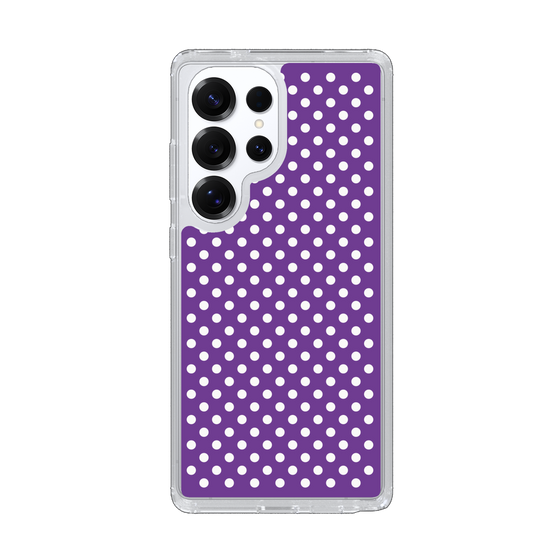 スリムプロテクションケース［ Small Dot - Purple ］