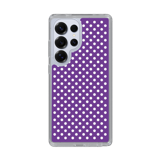 スリムプロテクションケース［ Small Dot - Purple ］