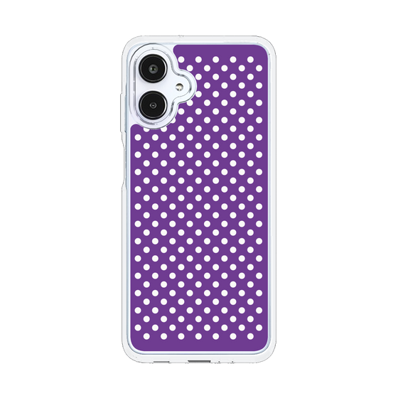 スリムプロテクションケース［ Small Dot - Purple ］