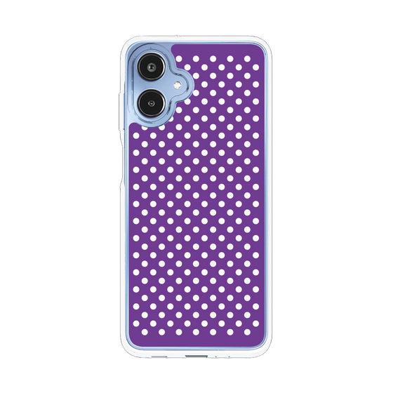 スリムプロテクションケース［ Small Dot - Purple ］