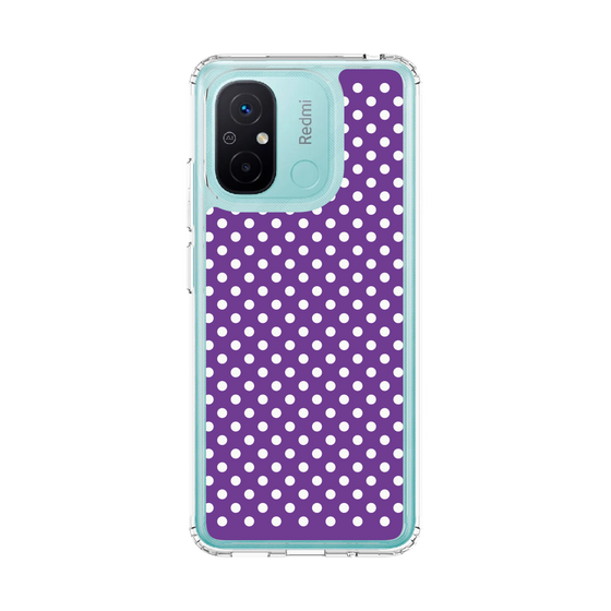 スリムプロテクションケース［ Small Dot - Purple ］