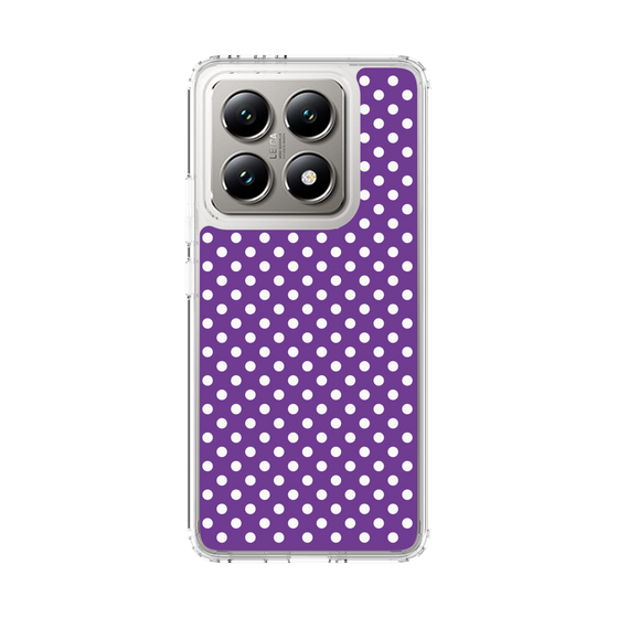 スリムプロテクションケース［ Small Dot - Purple ］