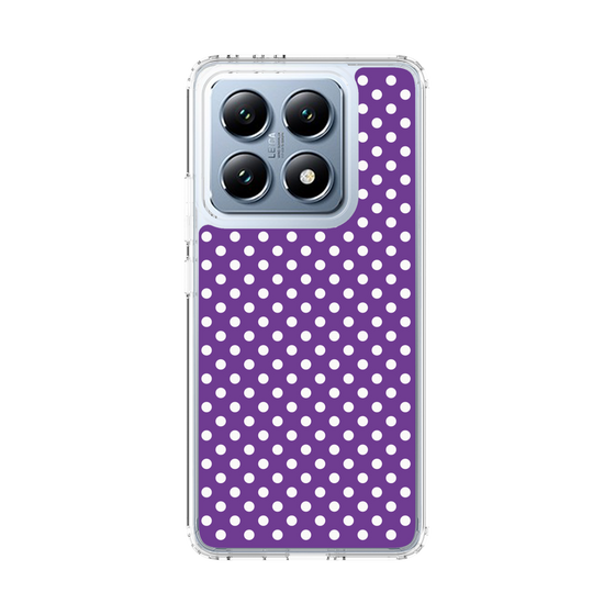 スリムプロテクションケース［ Small Dot - Purple ］