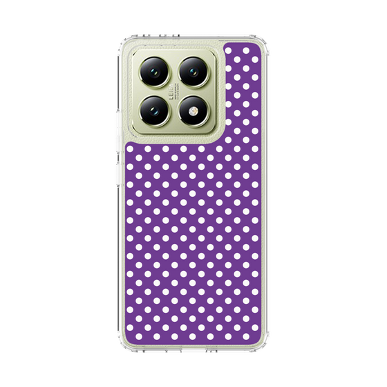スリムプロテクションケース［ Small Dot - Purple ］