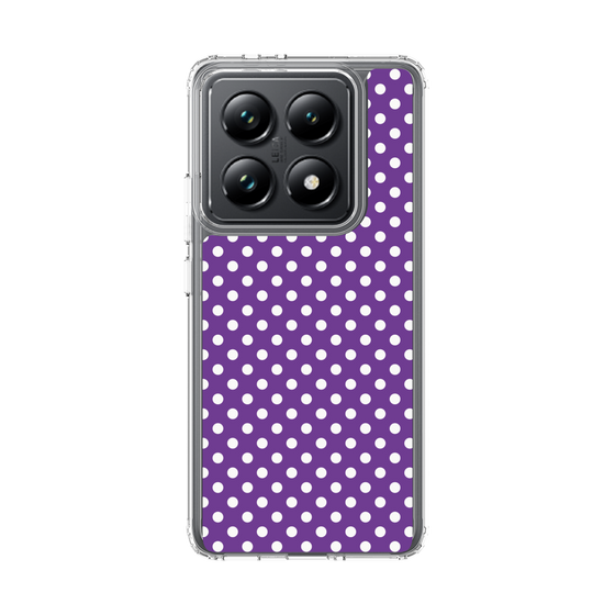 スリムプロテクションケース［ Small Dot - Purple ］