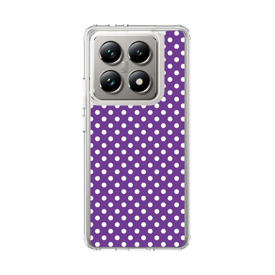 スリムプロテクションケース［ Small Dot - Purple ］