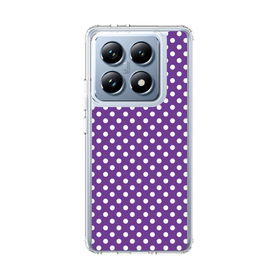 スリムプロテクションケース［ Small Dot - Purple ］