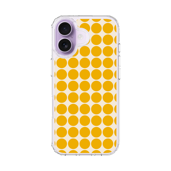 スリムプロテクションケース［ Big Dot - Yellow ］