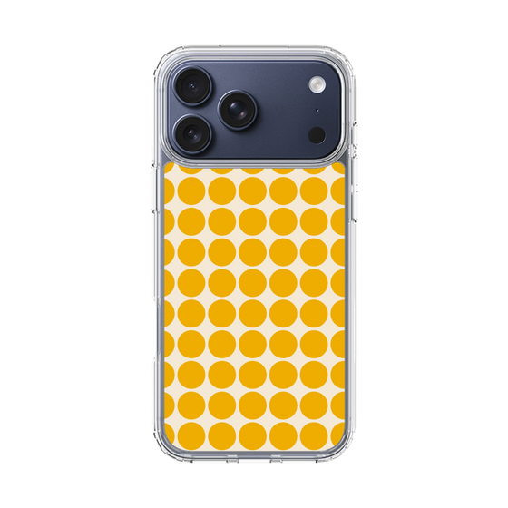 スリムプロテクションケース［ Big Dot - Yellow ］