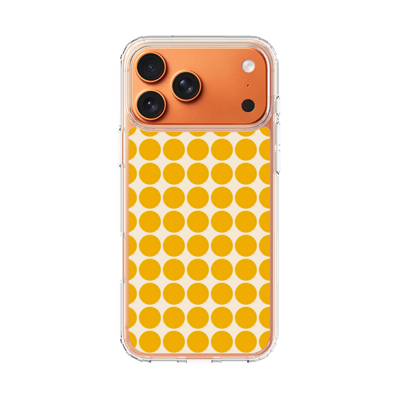 スリムプロテクションケース［ Big Dot - Yellow ］