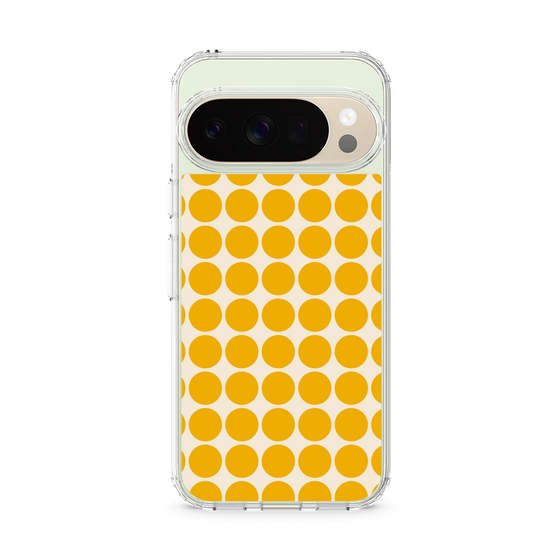 スリムプロテクションケース［ Big Dot - Yellow ］