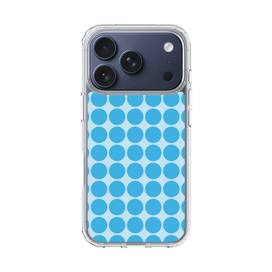 スリムプロテクションケース［ Big Dot - Blue ］