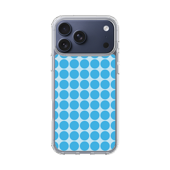 スリムプロテクションケース［ Big Dot - Blue ］