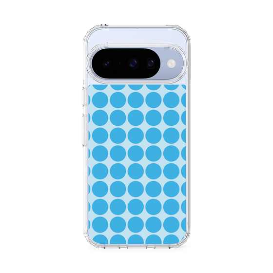 スリムプロテクションケース［ Big Dot - Blue ］