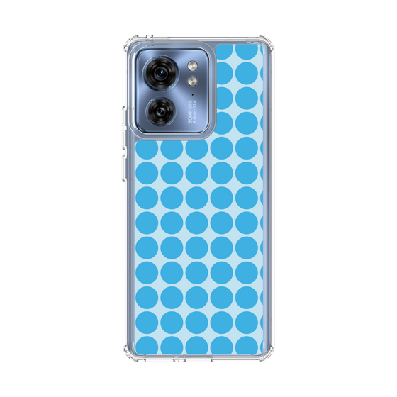 スリムプロテクションケース［ Big Dot - Blue ］