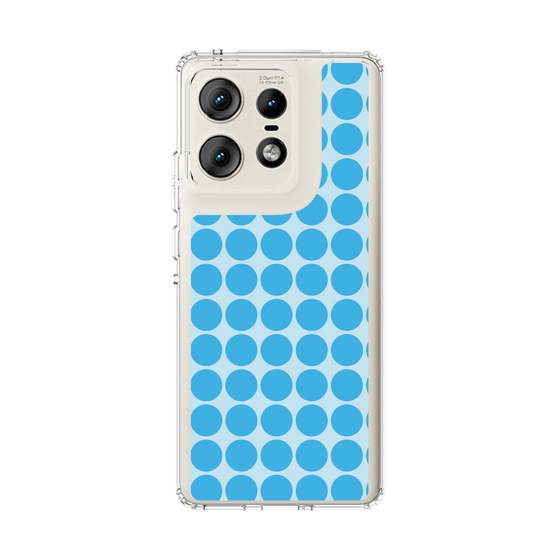 スリムプロテクションケース［ Big Dot - Blue ］
