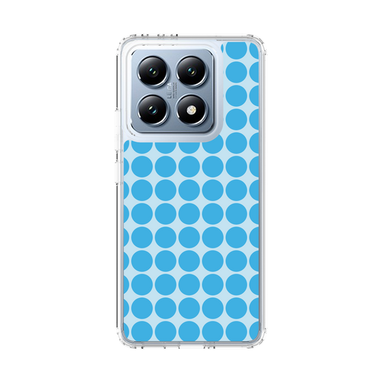 スリムプロテクションケース［ Big Dot - Blue ］