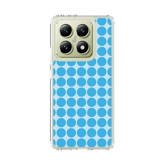 スリムプロテクションケース［ Big Dot - Blue ］