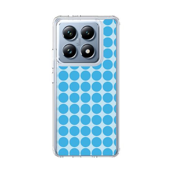 スリムプロテクションケース［ Big Dot - Blue ］