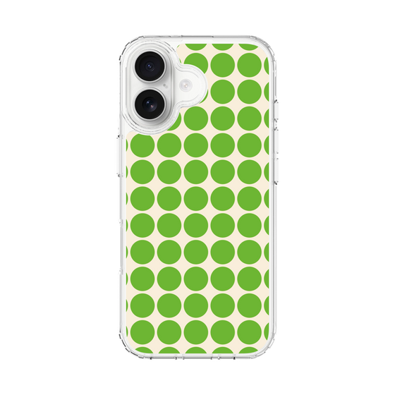 スリムプロテクションケース［ Big Dot - Green ］