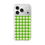 スリムプロテクションケース［ Big Dot - Green ］