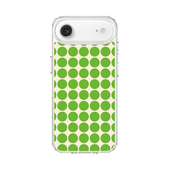 スリムプロテクションケース［ Big Dot - Green ］