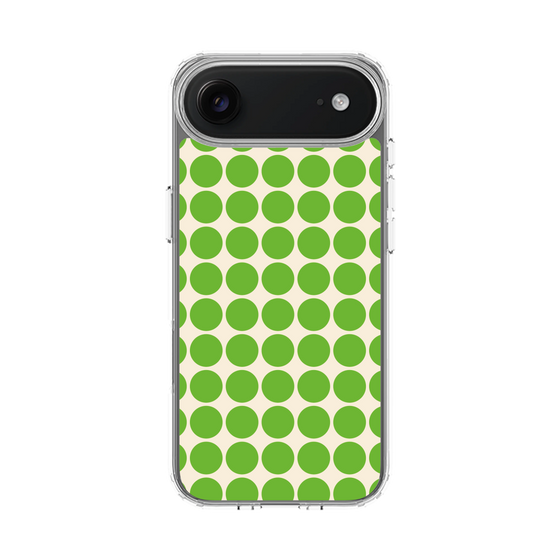 スリムプロテクションケース［ Big Dot - Green ］