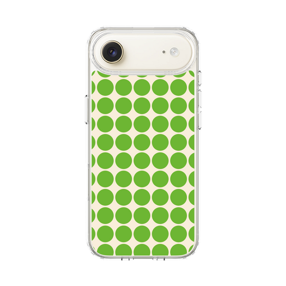 スリムプロテクションケース［ Big Dot - Green ］