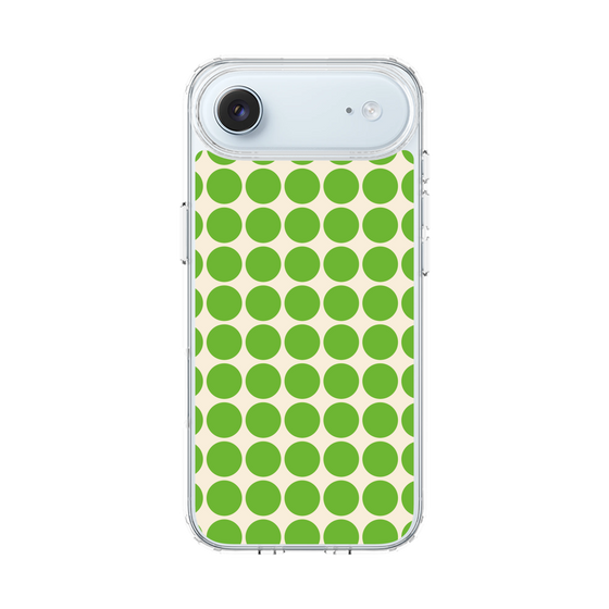 スリムプロテクションケース［ Big Dot - Green ］
