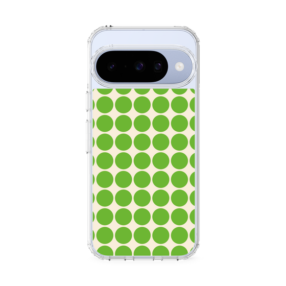 スリムプロテクションケース［ Big Dot - Green ］
