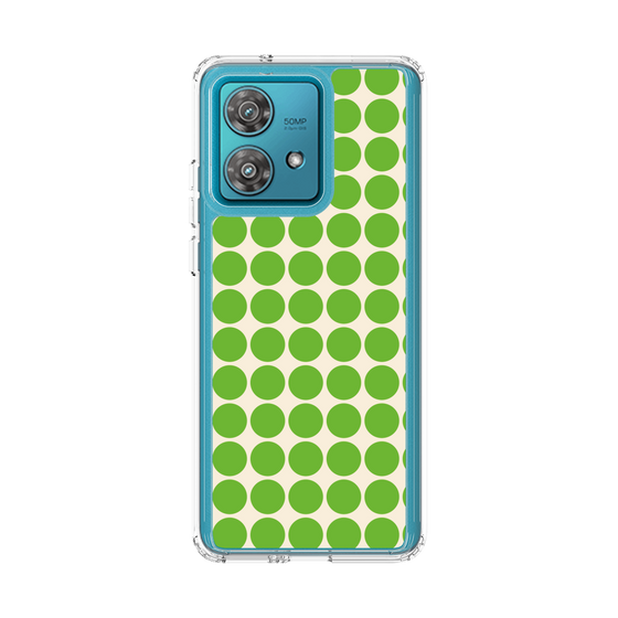 スリムプロテクションケース［ Big Dot - Green ］