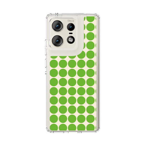 スリムプロテクションケース［ Big Dot - Green ］
