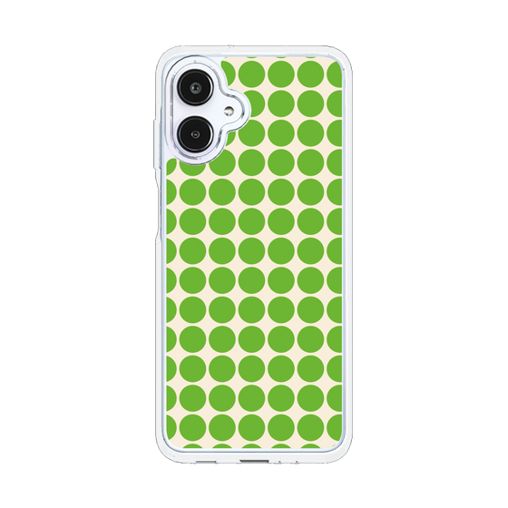 スリムプロテクションケース［ Big Dot - Green ］
