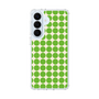 スリムプロテクションケース［ Big Dot - Green ］