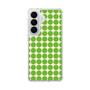 スリムプロテクションケース［ Big Dot - Green ］