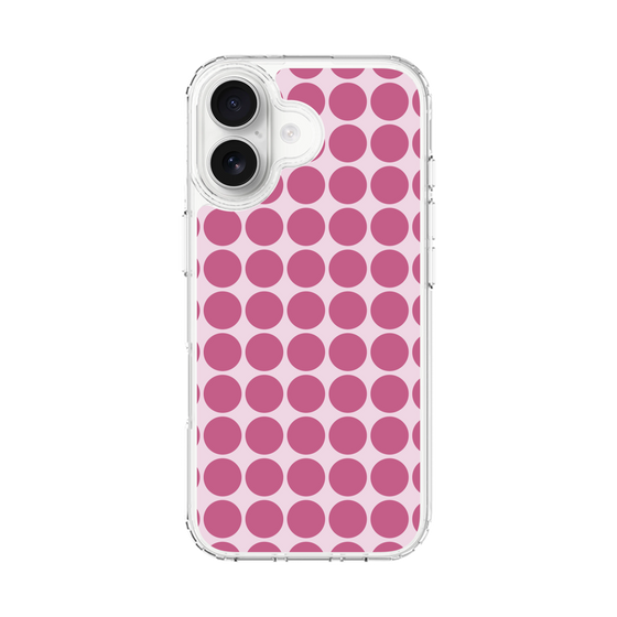 スリムプロテクションケース［ Big Dot - Pink ］