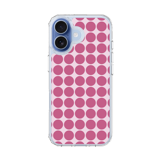 スリムプロテクションケース［ Big Dot - Pink ］