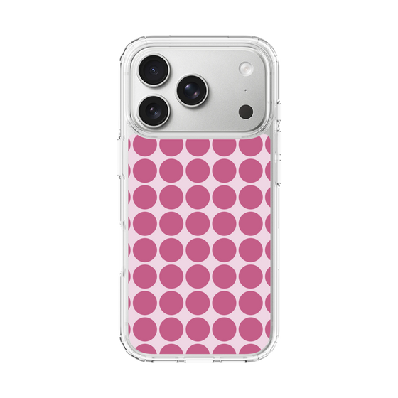 スリムプロテクションケース［ Big Dot - Pink ］