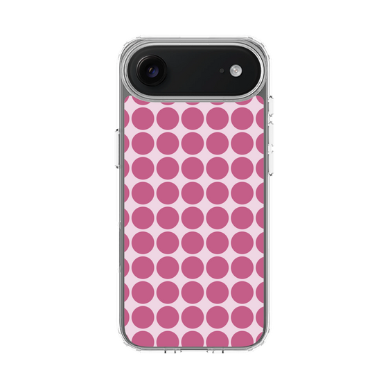 スリムプロテクションケース［ Big Dot - Pink ］