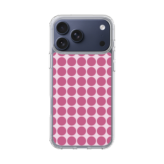 スリムプロテクションケース［ Big Dot - Pink ］