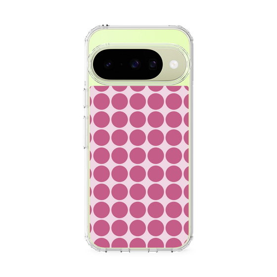 スリムプロテクションケース［ Big Dot - Pink ］
