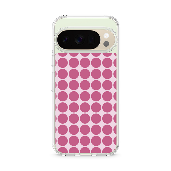 スリムプロテクションケース［ Big Dot - Pink ］